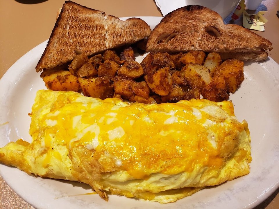 Sausage & Cheese Omelet