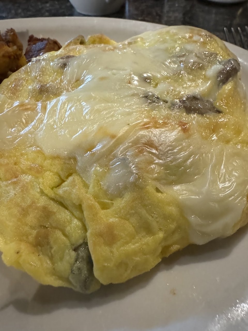 Mushroom Omelette