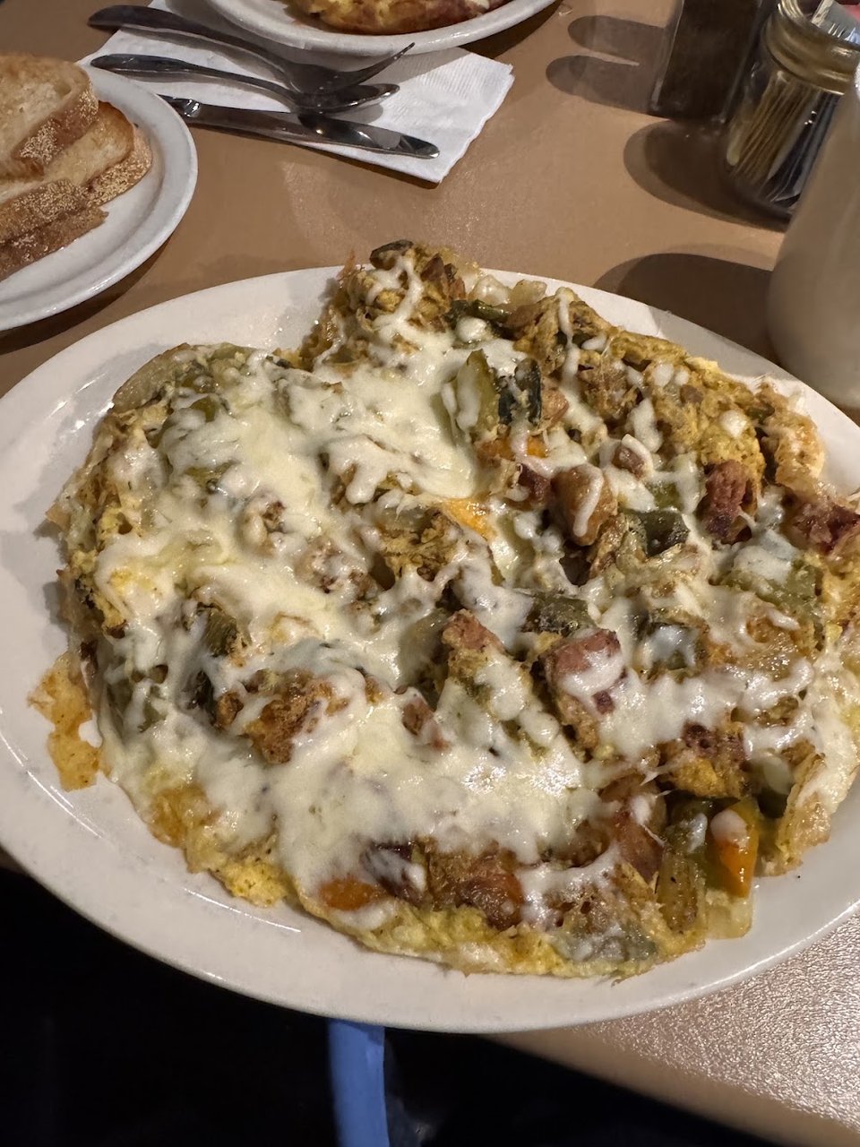 Huevos Con Chorizo and Cheese
